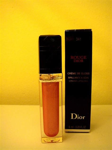 dior 341|Dior Creamy Almond (341) Creme de Gloss .